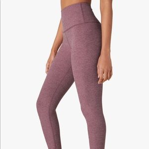 Spacedye Caught In The Midi High Waisted Legging - Plum